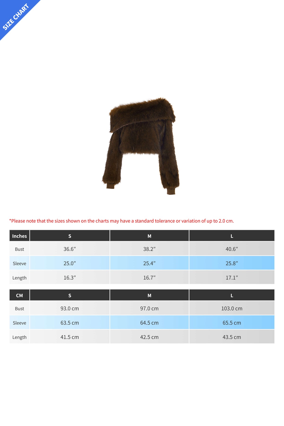 Brown Faux Fur Off Shoulder Top
