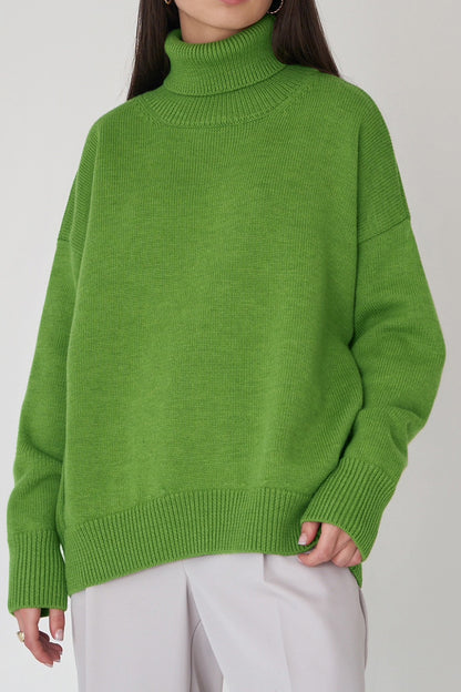 Turtleneck Long Sleeve Sweater