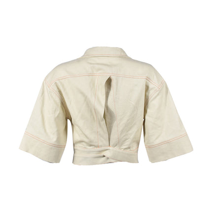 Midriff Crop Top Jacket