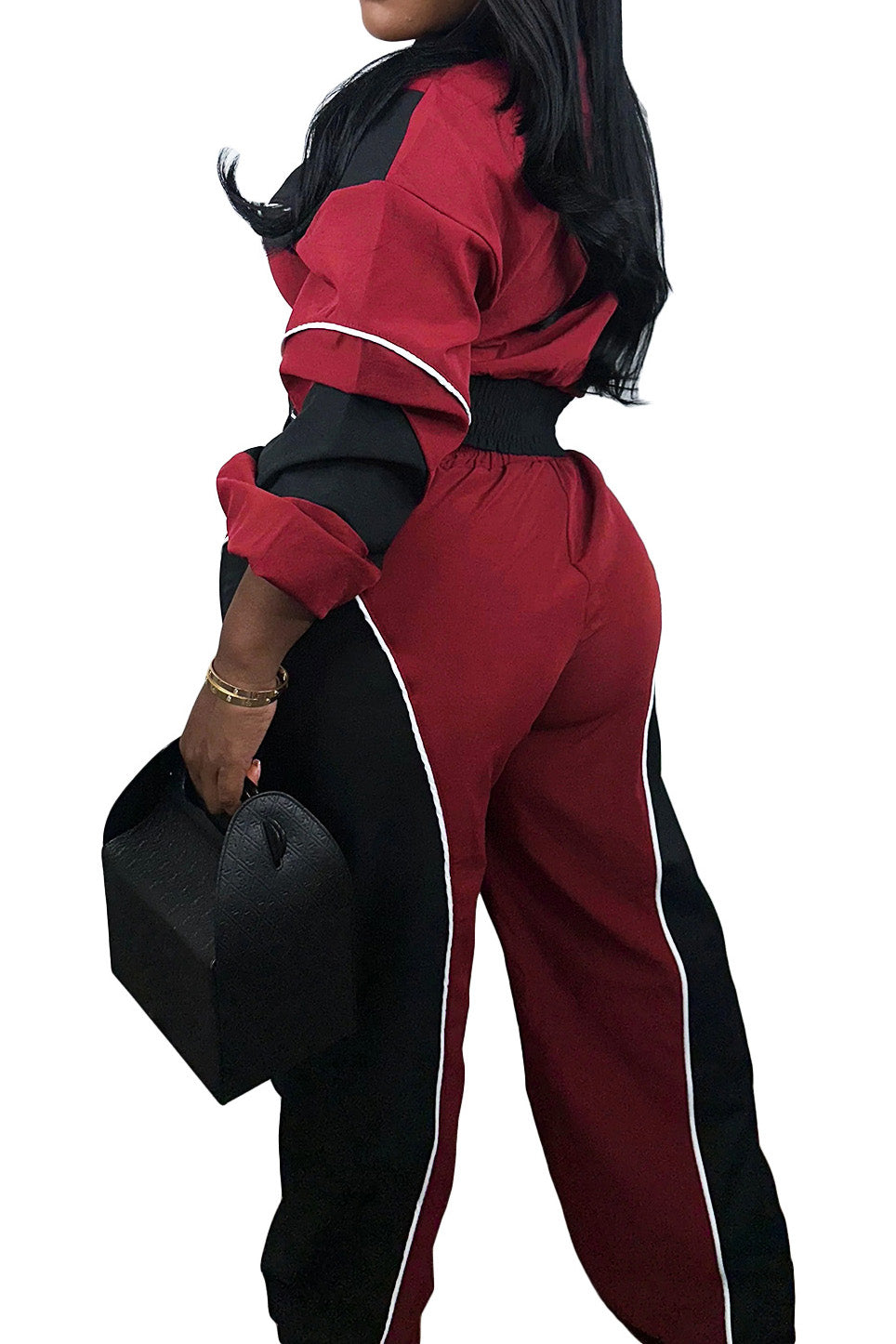 Colorblock Track Pant Set