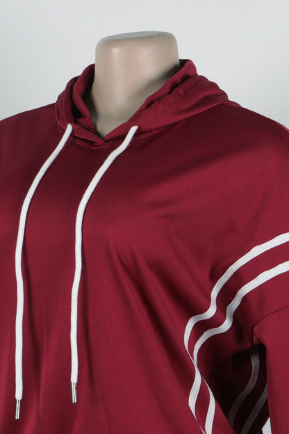 Stripe Hoodie & Pants Set