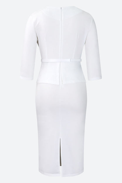 Elegant Hip Pencil Dress