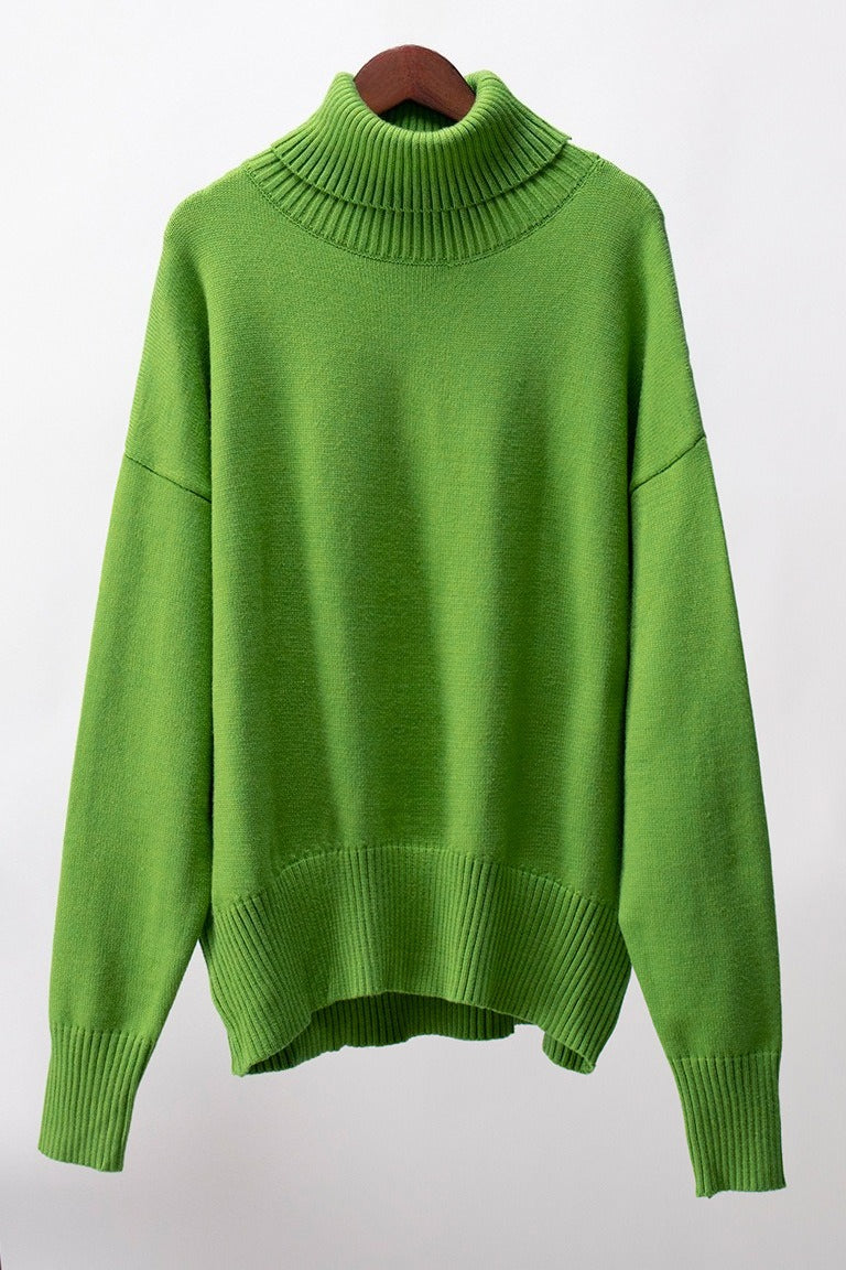 Turtleneck Long Sleeve Sweater