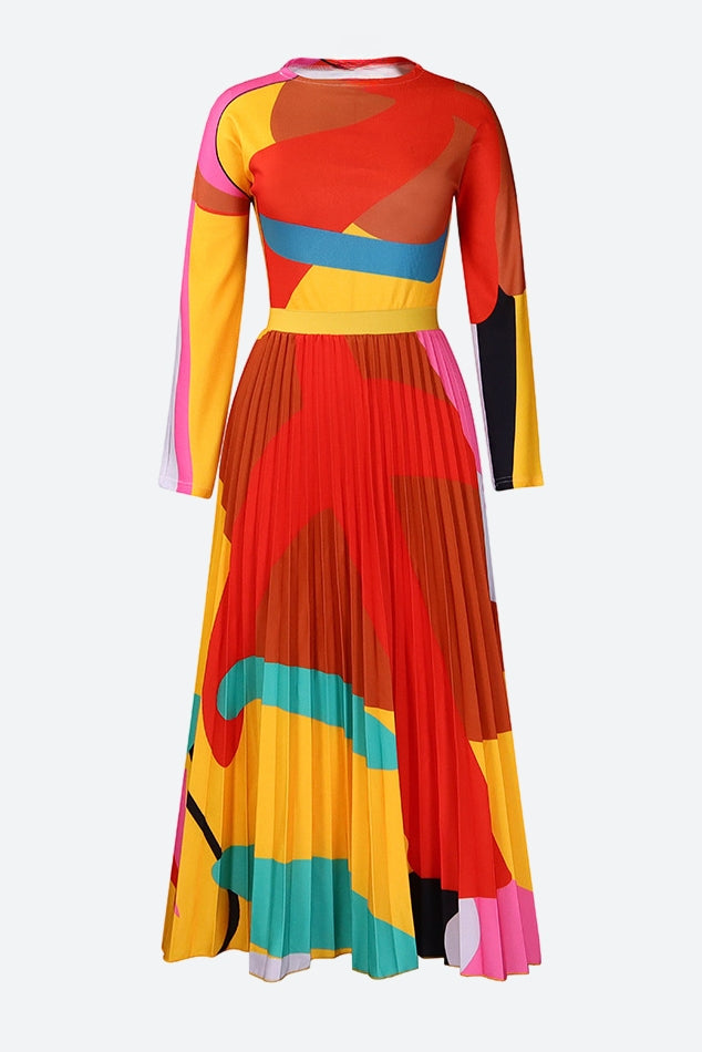 Pleated Skirt Set