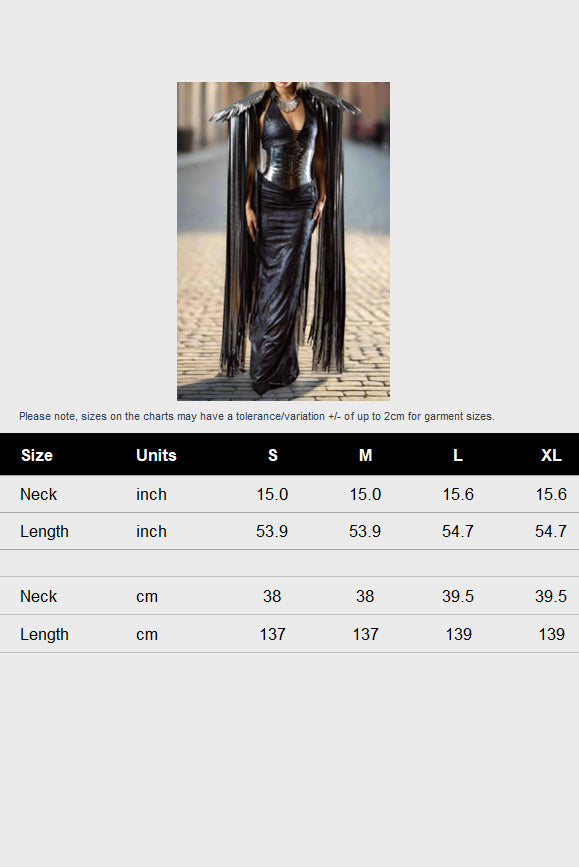 Party Shoulder Pieces Fringe Angel Wings