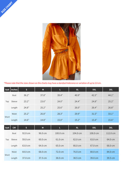 Top Ruffle Shorts Two-piece Casual Fashion Suit