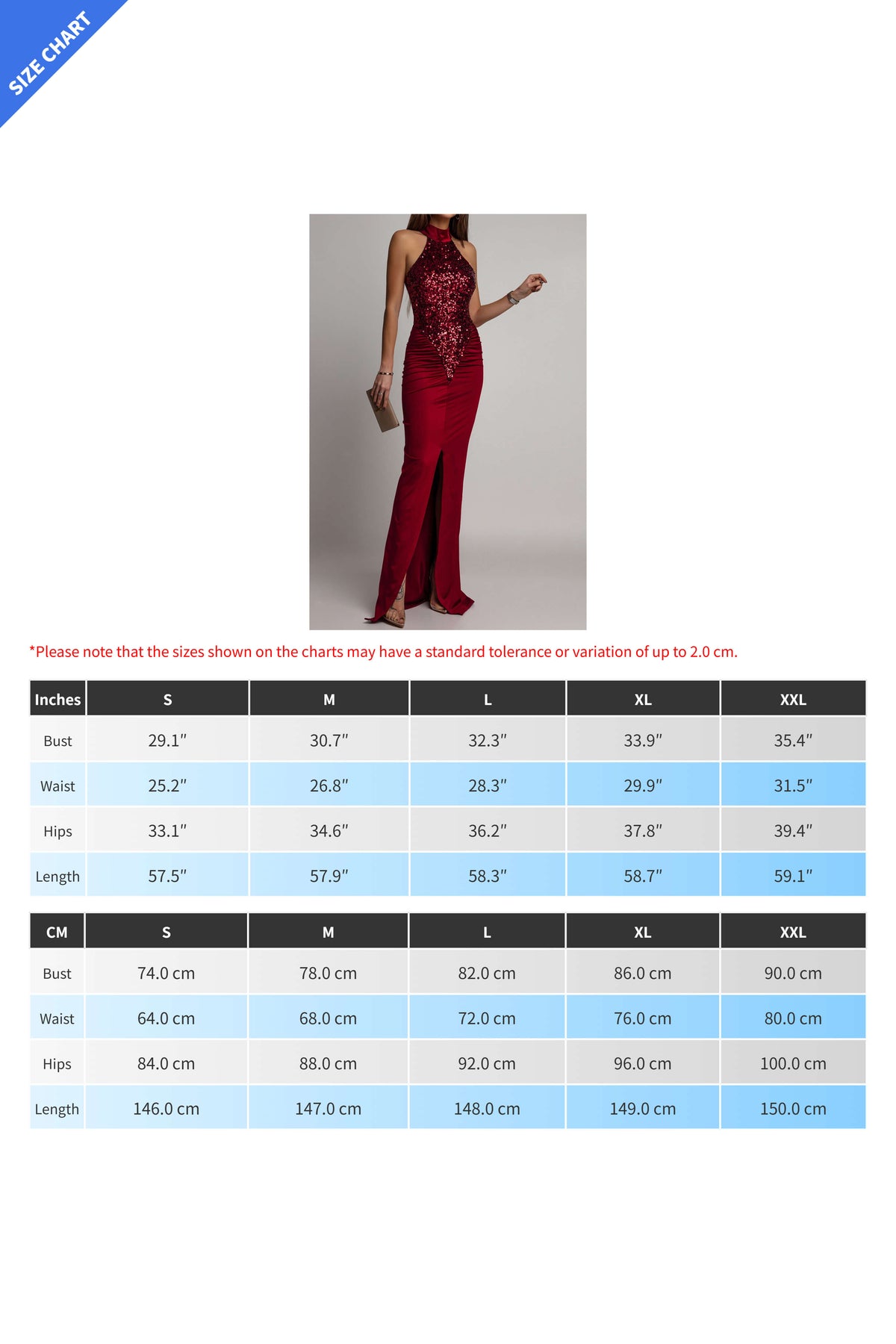 Sequin Ruffle Halter Maxi Dress