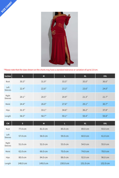 See-Through Mesh Maxi Dress
