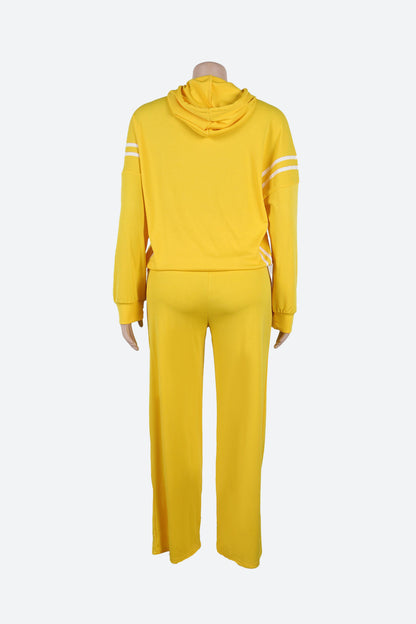 Stripe Hoodie & Pants Set