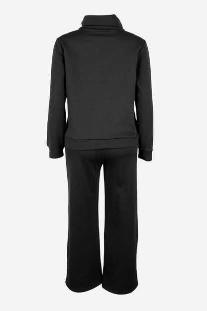 Side Stripe Sweatshirt & Pants Set