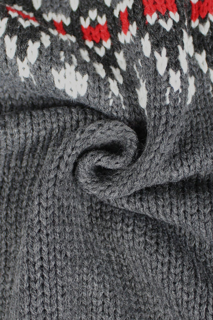 Turtleneck Cropped Knit Sweater