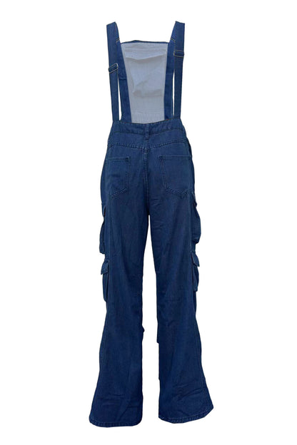 Streetwear Denim Jumpsuit