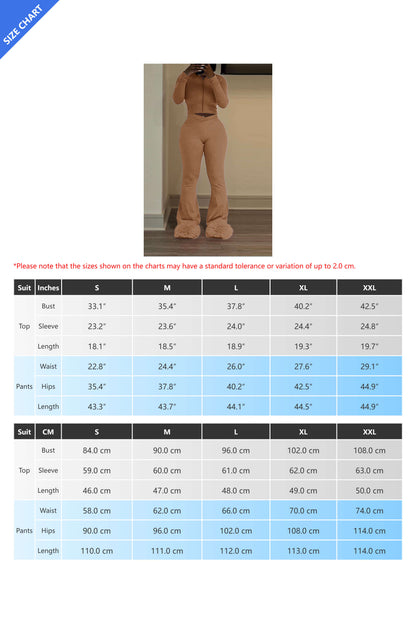 Stretch Long Sleeve Top and Pant set