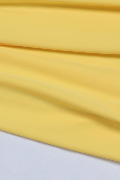 Solid Color Sleeveless Workwear Slit Dress Set