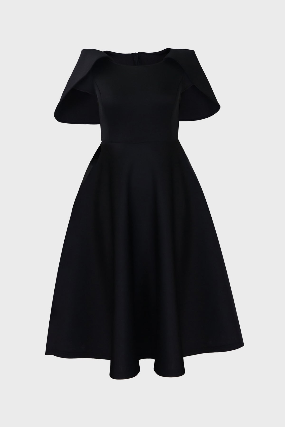 Fit-And-Flare Midi Dress