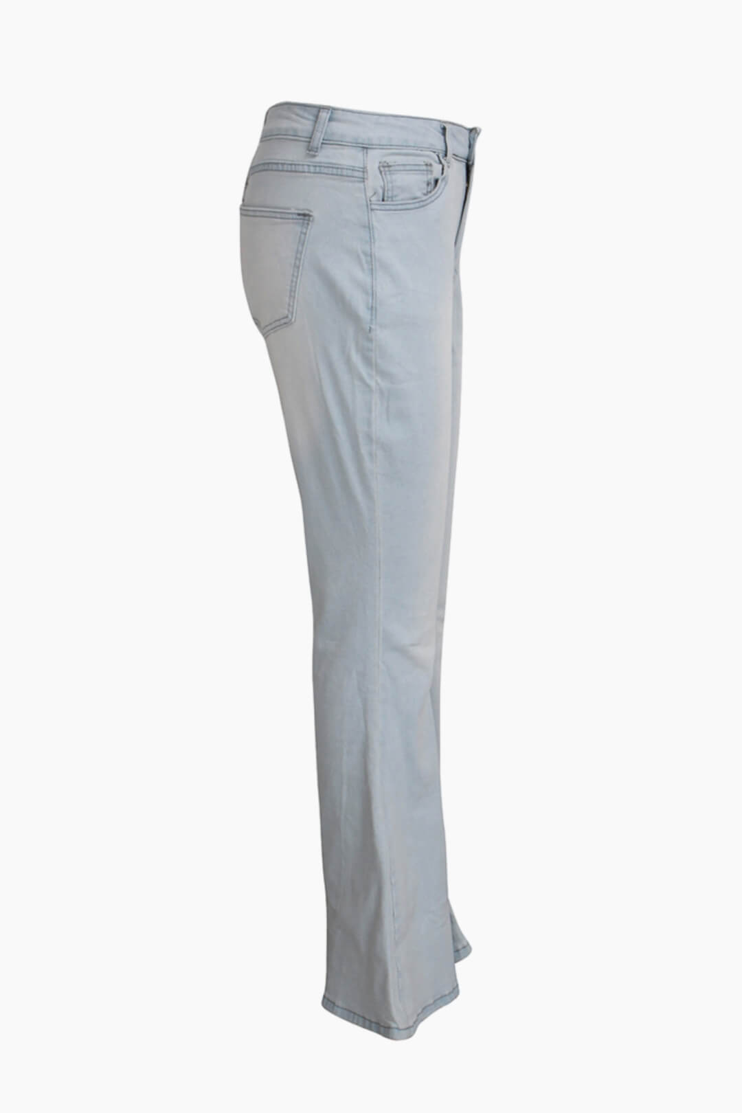 High Waist Bell Bottom Jeans