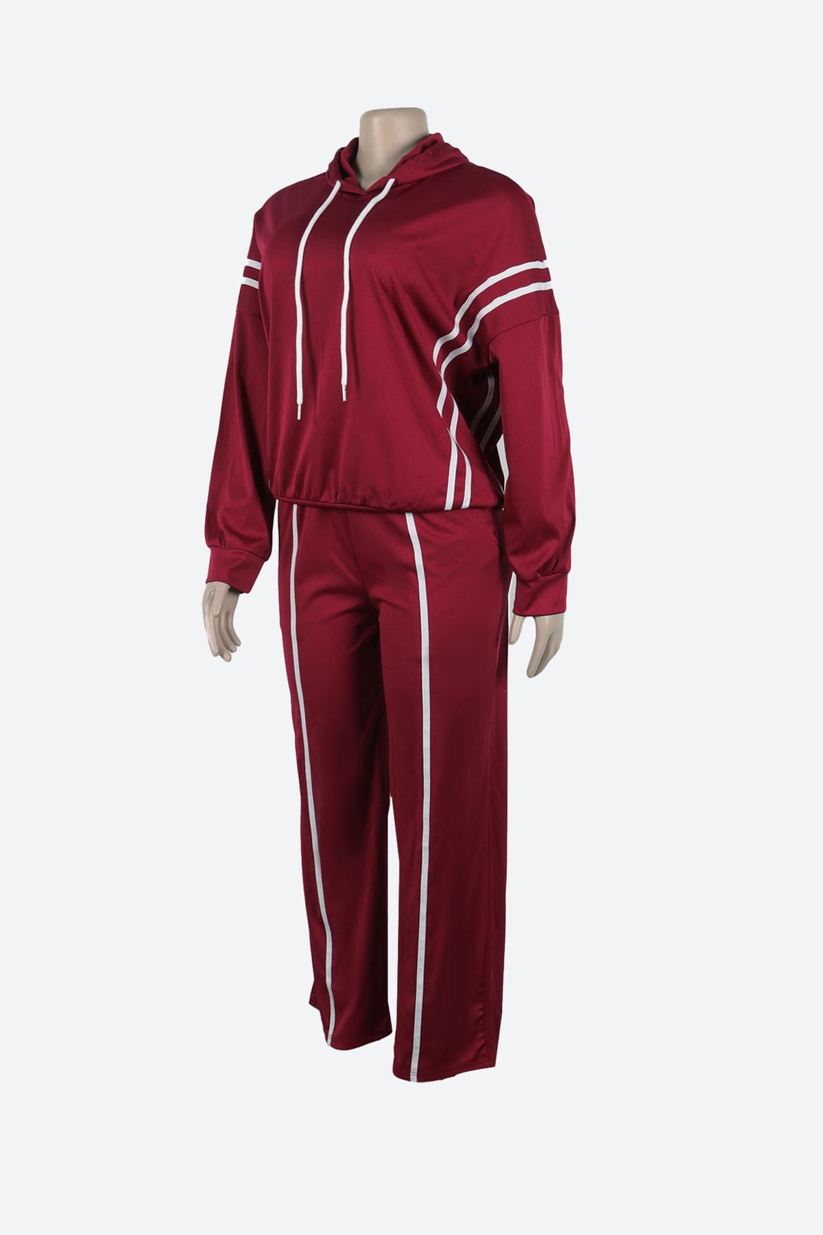 Stripe Hoodie & Pants Set