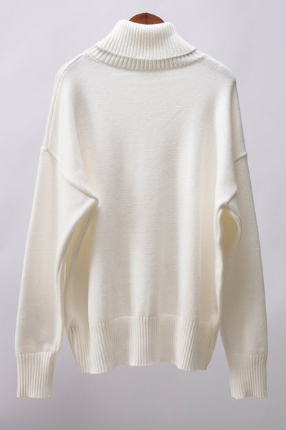 Turtleneck Long Sleeve Sweater