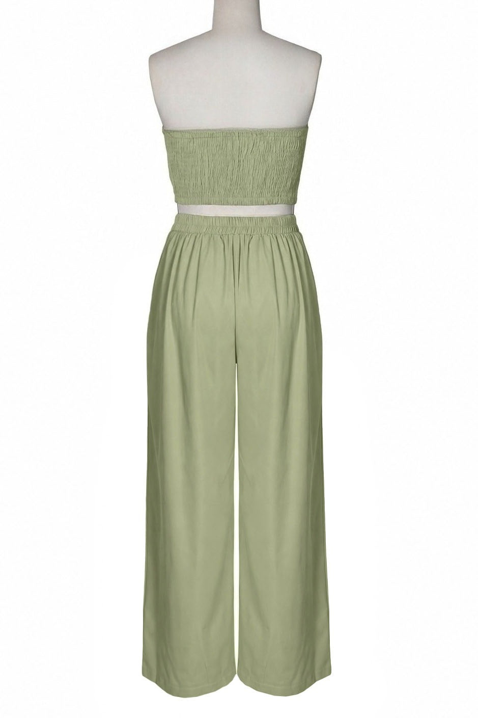 Asymmetrical Bandeau Pant Set