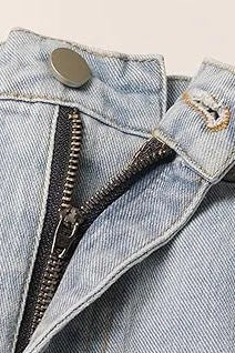Washed Denim Rhinestone Cutout Jeans