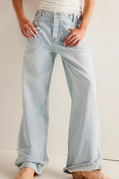 Classic Mid-Rise Comfort Jeans