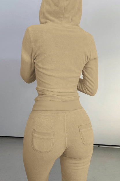 Cozy Hoodie Long Pant Set