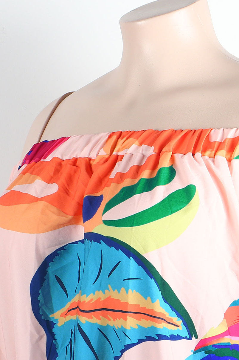 Off The Shoulder- Bubble Mini Dress