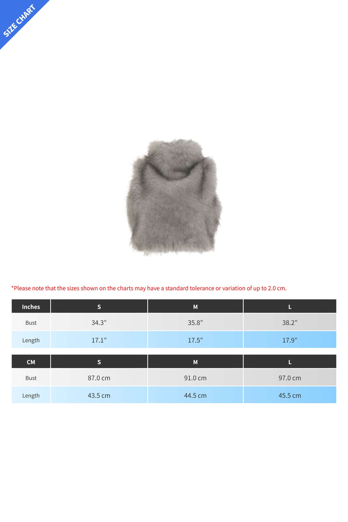 High Neck Fuzzy Zip Vest Top