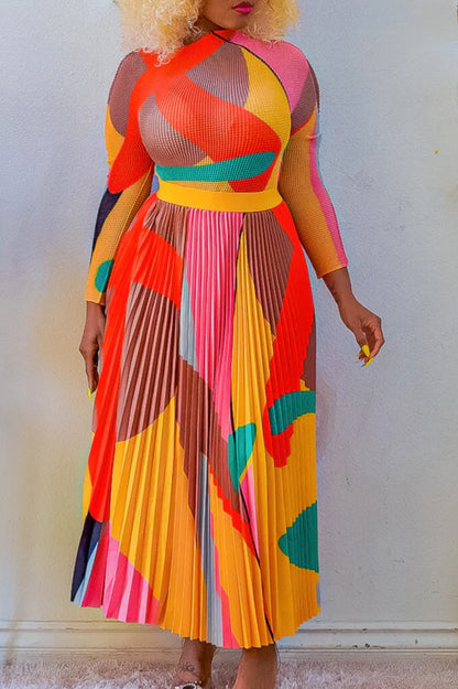 Pleated Skirt Set