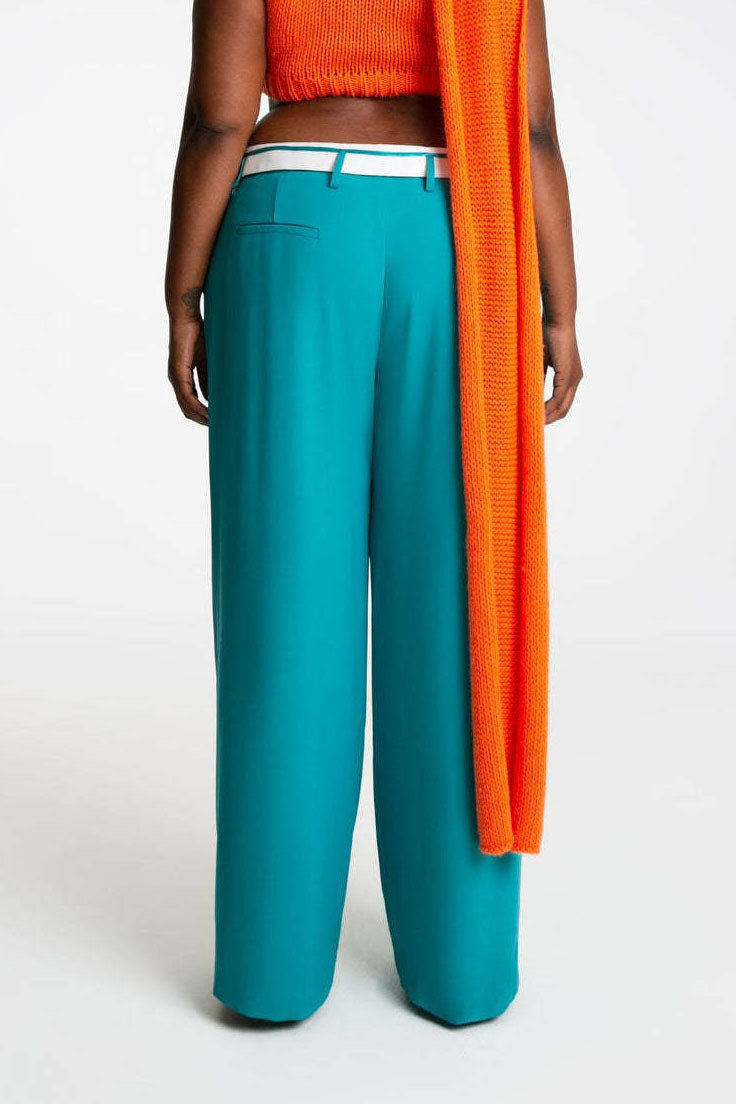 Wide Leg Slack Pants