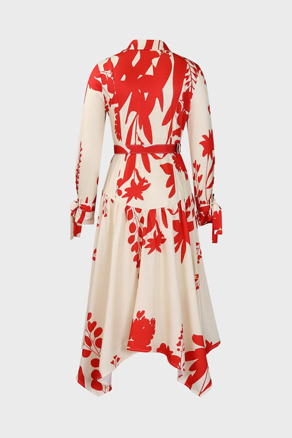 Floral Print Maxi Dress